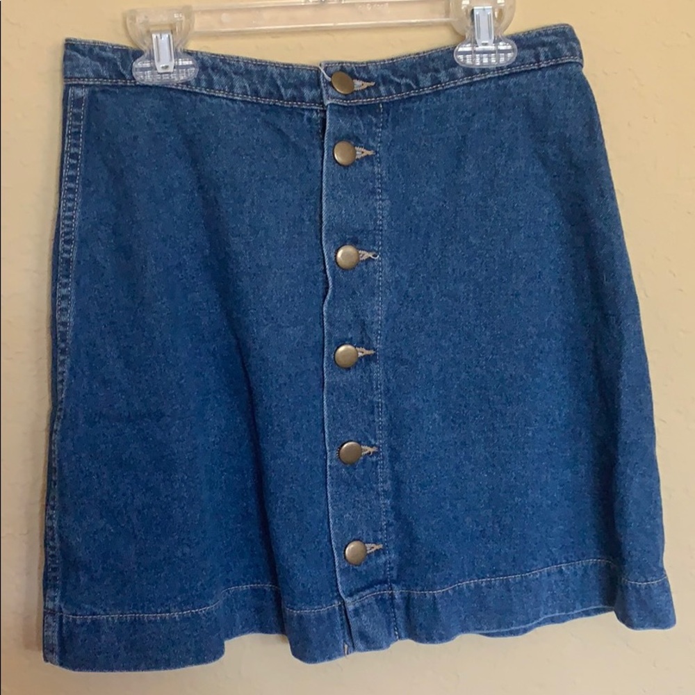Jean skirt